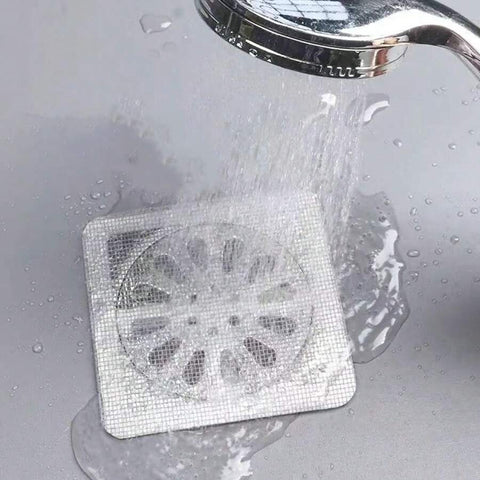 10 Pcs Multifunctional Net Sticker Drainer – Perfect for Bathroom, Kitchen & More