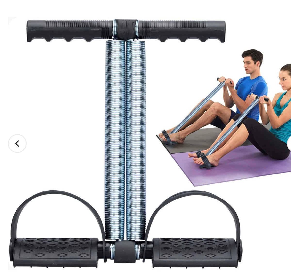 Tummy Trimmer Double Spring High Quality Resistance Trainer for Home Gym