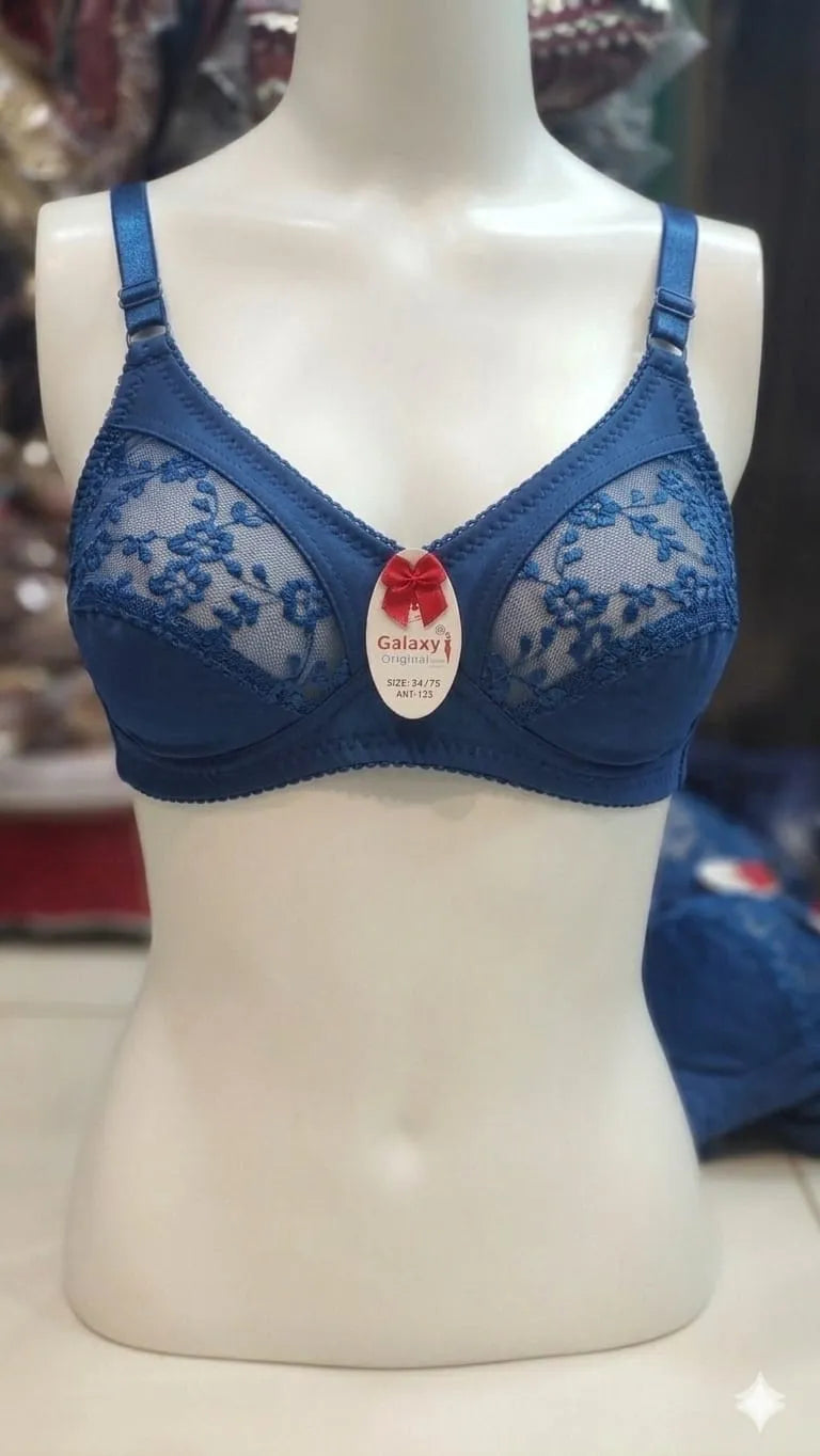 Jersey Embroidered Comfortable And Lightweight Bra Top