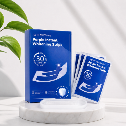 Teeth Whitening Strips – Enamel Safe Whitening Strips For Stain Removal & Brighter Smile