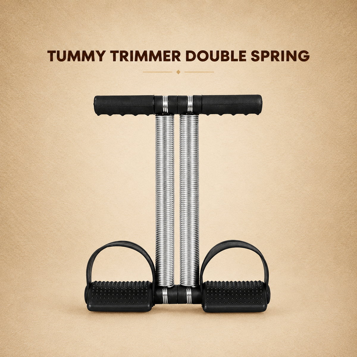 Tummy Trimmer Double Spring High Quality Resistance Trainer for Home Gym