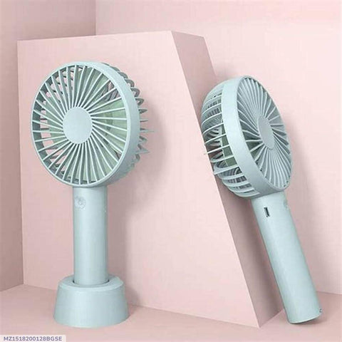 Portable Desk Fan White Foldable ABS Lightweight